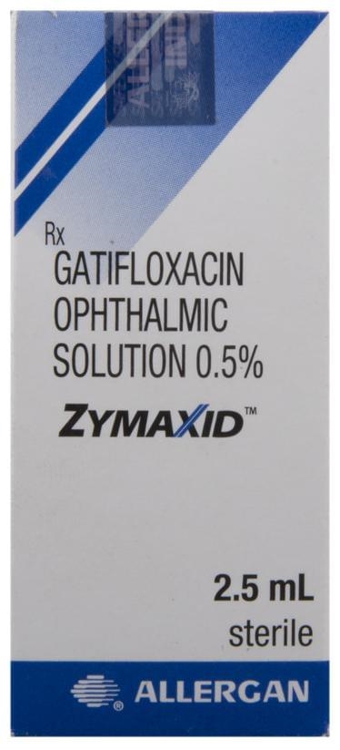 Zymaxid Ophthalmic Solution from our pharmacy