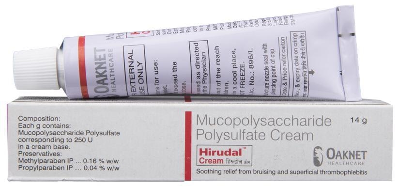 Hirudal Cream from our pharmacy