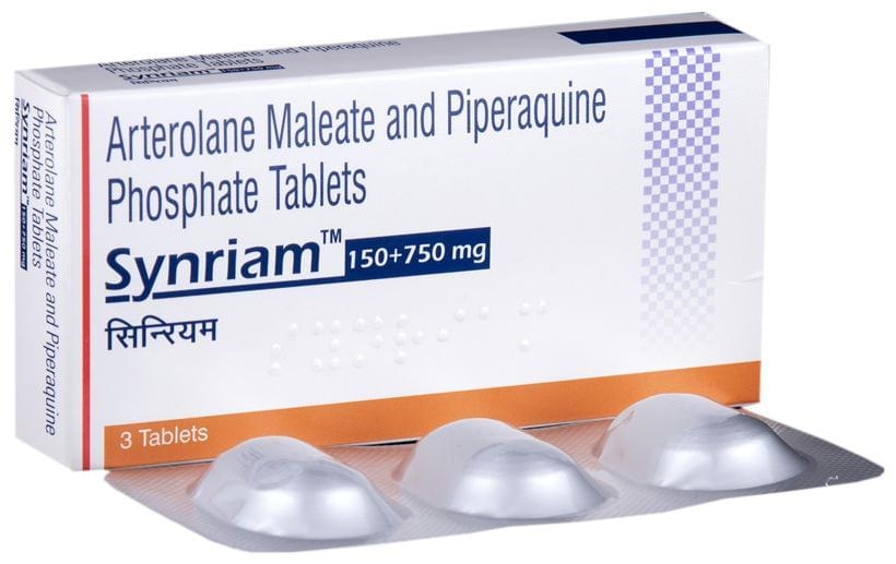 Synriam 150/750mg Tablet from our pharmacy