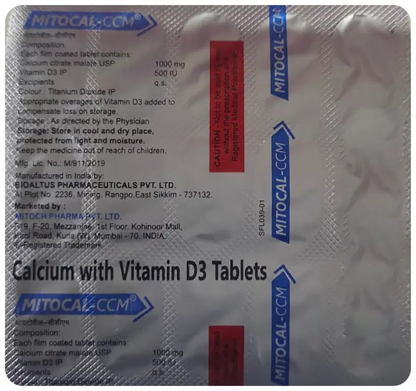 Buy Calcium Citrate Malate