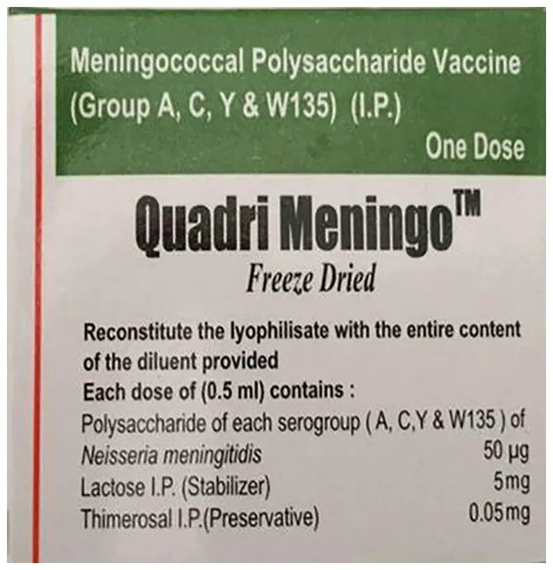 Buy Meningococcal Vaccine for Prevention of meningococcal disease treatment