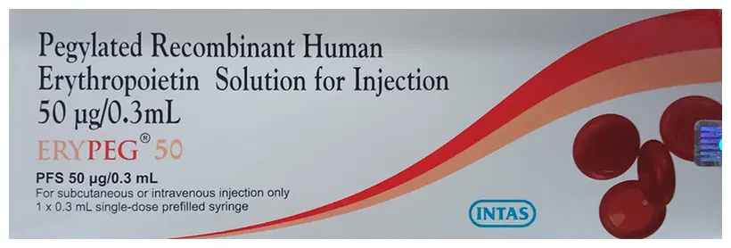 Buy Pegylated Recombinant Human Erythropoietin for Anemia due to cancer chemotherapy treatment